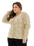 Casaco Plus Size Trança Fany Acrílico - Chicca Tricot