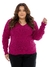 Blusa Plus Size Hanna Acrílico - Chicca Tricot