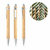 Caneta ecológica em bambú esferográfica - 81163
