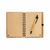Bloco de notas com capa de bambu e caneta - 93485 na internet