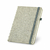 Caderno capa dura em algodão canvas sintético - 93725 - Majô Brindes - Brindes Personalizados para empresas