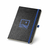 Caderno capa dura com porta esferográfica - 93729 - Majô Brindes - Brindes Personalizados para empresas