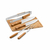 Kit churrasco de aço inox e madeira - 94142 - comprar online