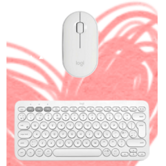 Kit armado Teclado K380 + Mouse Pebble