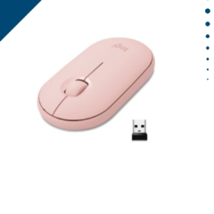 MOUSE M350 PEBBLE - Alejandria Office, Student & Deco