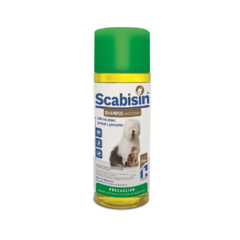 SCABISIN SHAMPOO INSECTICIDA PARA PERRO Y GATO 250 ml