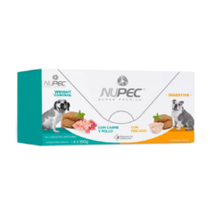 NUPEC ALIMENTO HUMEDO PARA PERRO WEIGHT CONTROL / DIGESTIVE 4 X 100 g