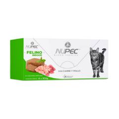 NUPEC ALIMENTO HUMEDO PARA FELINO INDOOR 4 X 100 g