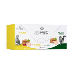 NUPEC ALIMENTO HUMEDO PARA FELINO URINARY / HAIRBALL 4 X 100 g