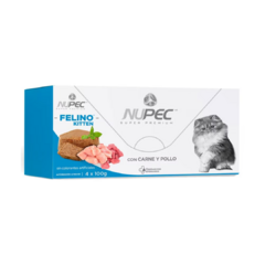 NUPEC ALIMENTO HUMEDO PARA FELINO KITTEN 4 X 100 g