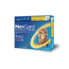 NEXGARD SPECTRA 3.5 - 7.5 kg PARA PERRO CHICO