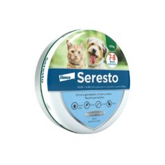 SERESTO COLLAR PERROS Y GATOS -8 kg CONTRA PULGAS Y GARRAPATAS