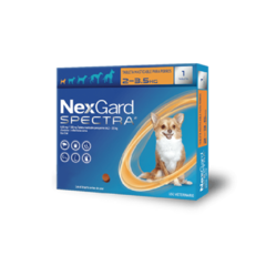 NEXGARD SPECTRA 2 - 3.5 kg PARA PERRO EXTRA CHICO