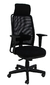 Cadeira para escritório giratória presidente 16001 AC - Syncron (LR) - Linha NewNet - Braço SL - Cavaletti - Base Polaina