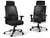 Cadeira para escritório giratória presidente 16001 AC Estrutura Cromada- Syncron (LR) - Linha NewNet - Braço SL - Cavaletti - Base Cromada - comprar online