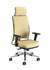 Cadeira para escritório giratória presidente 16501 AC - Syncron - Linha NewNet Soft - Braço 3D - Cavaletti - Base Estampada Cromada