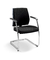 Cadeira para escritório fixa aproximação 37006 SI com Braço - Linha Mais - Cavaletti - Cromada