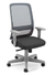 Cadeira para Escritório Presidente Giratória 42501 - Syncron - Linha Velo Light - Braço SL New PP - Cavaletti - Aranha Polaina - Estrutura Cinza
