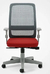 Cadeira para Escritório Presidente Giratória 42501 - Syncron - Linha Velo Light - Braço SL New PP - Cavaletti - Aranha Polaina - Estrutura Cinza - comprar online