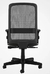 Cadeira para Escritório Presidente Giratória 42501 - Syncron - Linha Velo Light - Braço SL New PP - Cavaletti - Aranha Polaina - Estrutura preta - comprar online
