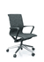 Cadeira para escritório giratória Diretor 44102 Auto Regulável - Linha Aura - Braço - Estrutura Cinza - Cavaletti - Base Alumínio