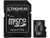 Cartão de Memória 32GB Micro SD Kingston 10 - com Adaptador SD Canvas Select Plus SDCS2 - comprar online