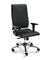 Cadeira para escritório giratória presidente 18001 - Syncron - Linha Slim - Braço SL - Cavaletti - Base Estampada Cromada
