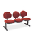 Conjunto Cadeira Executiva longarina 8110 3L - Linha Stilo - Cavaletti