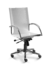 Cadeira para escritório giratória presidente 14001 BG Relax - Couro Natural - Linha Chroma - Cavaletti - Base Aranha Estampada