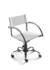 Cadeira para escritório Secretária Giratória 14004 - Linha Chroma - Cavaletti - Base Elíptica Cromada