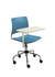 Cadeira para escritório executiva giratória 34003 - Com Prancheta - Linha Go - Cavaletti - Base Aranha Cromada