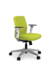 Cadeira para escritório giratória média 40102 Soft - Linha Idea - Syncron - Braço 2D - Cavaletti - Base Alumínio