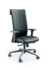Cadeira para escritório giratória presidente 45101 - BRAÇO 4D - SYNCRON - Regulagem de Profundidade no Assento - Linha Leef - Cavaletti -Base Aluminio