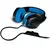 Headset Gamer Warrior 2.0 com LED USB Preto e Azul - PH244 - loja online