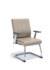Cadeira para escritório fixa aproximação 20506 S com rodízios frontais - Linha Essence - Cavaletti
