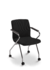 Cadeira para escritório com rodízio 18006 Z - Linha Slim - ESTRUTURA CROMADA - Cavaletti - comprar online