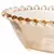 Conjunto 2 Bowls de Cristal Coração Pearl Âmbar Metalizado 15cm x 13cm x 5cm - Wolff - comprar online