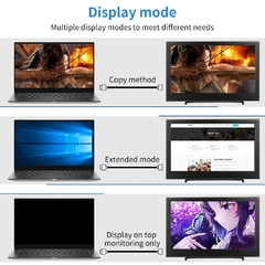 Monitor portátil do jogo do computador do IPS HD LCD, pi da framboesa, PS3, PS4 - comprar online