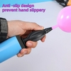 Grande tamanho plástico mão balão bomba, folha e látex ar inflador, acessór