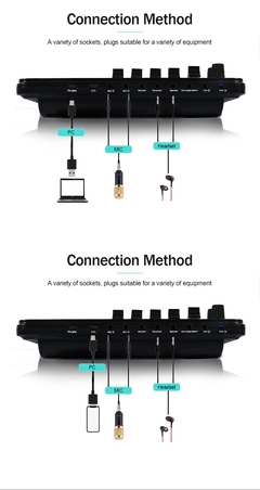 BM 800 Microfone Condensador Profissional, Sem Fio, Bluetooth, V10 PRO, Placa de na internet