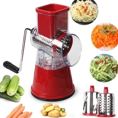 Cortador multifuncional de legumes fatiador redondo cozinha rolo gadgets ferrame