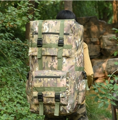 Imagem do 120L Super Capacidade Outdoor Mochila de Viagem dos homens Exército Militar Tá