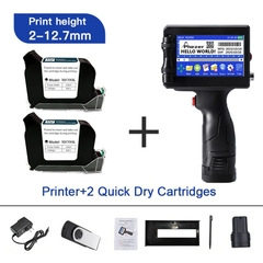 Phezer Handheld Inkjet Printer, Impressora de etiquetas, QR Bar Código do lote, - awaregift