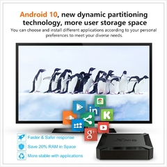 Android 10.0 TV Set Top Box, X96Q, 2GB, 16GB, Android 10.0, Allwinner H313, Quad - comprar online