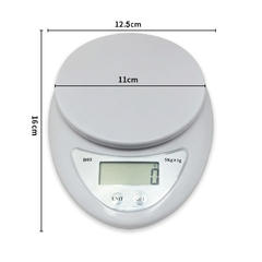 Imagem do 1 peça 5kg/1g balança digital portátil led balança eletrônica balança de c