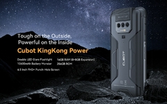 Cubot-KingKong Power, IP68 Impermeável, Robusto, Android 13, 8GB + 256GB, 10600 na internet