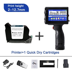 Phezer Handheld Inkjet Printer, Impressora de etiquetas, QR Bar Código do lote, na internet