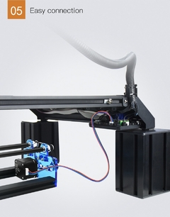 Twotrees impressora 3d máquina de gravura a laser eixo y rolo giratório 360 gr - comprar online