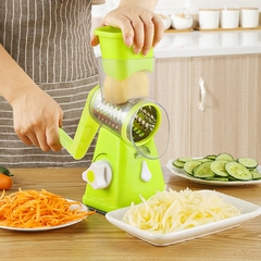 Cortador multifuncional de legumes fatiador redondo cozinha rolo gadgets ferrame - comprar online