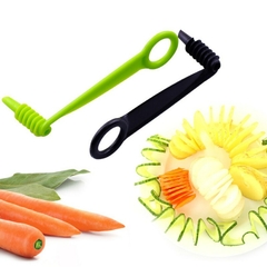Fatiador espiral lâmina cortador de cortador de mão pepino cenoura batata legu na internet